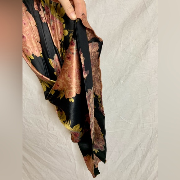 SATIN MERMAID SKIRT VINTAGE - Picture 4 of 5